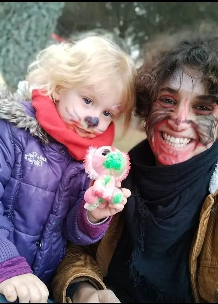 Merce y Nina, organizadoras del Jorgazo Rock